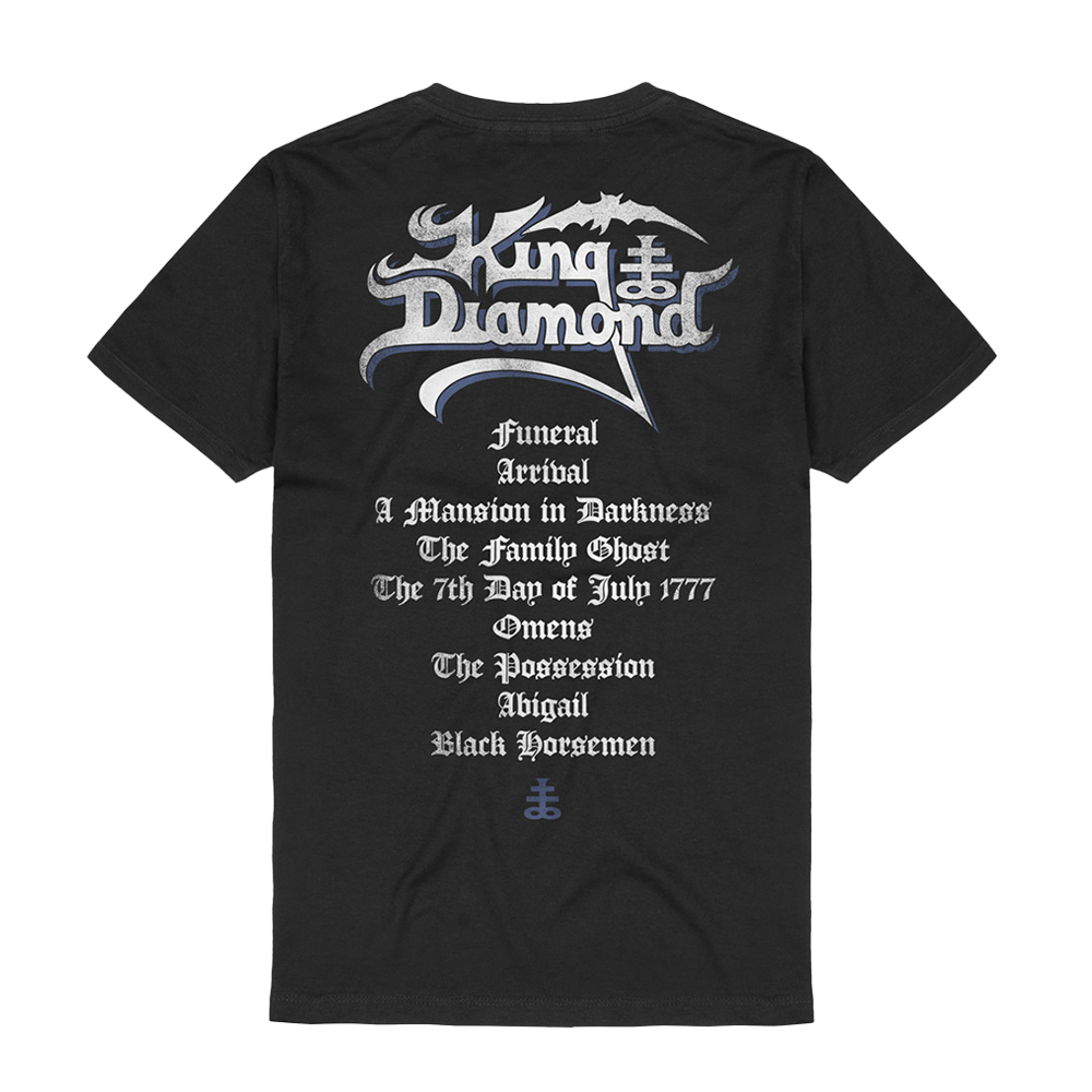 Abigail Tracklist T-Shirt Back