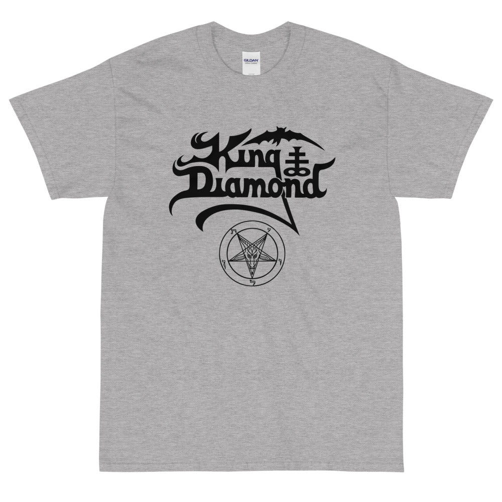 Grey Logo T-Shirt - King Diamond Official Shop